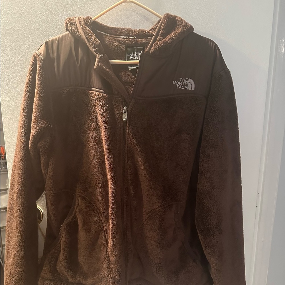 Excellent used condition brown north face fleece